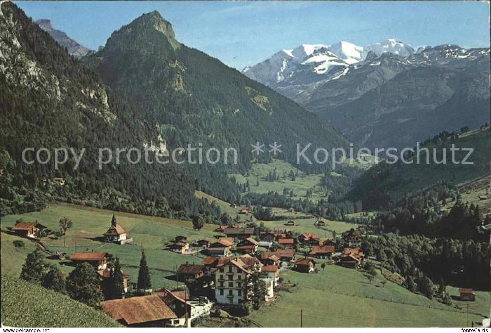 11769197 Kiental Goldernhorn Bluemlisalp Panorama Kiental - Sonstige & Ohne Zuordnung