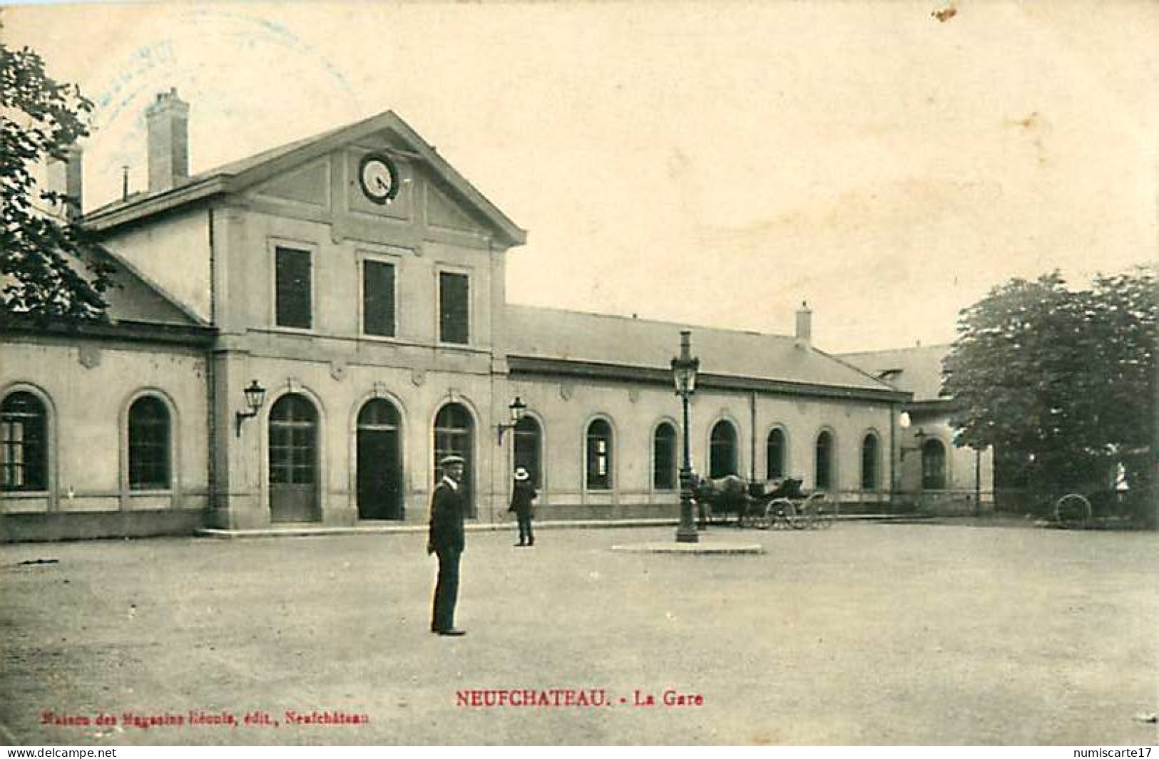 Cpa NEUFCHATEAU 88 La Gare - Neufchateau