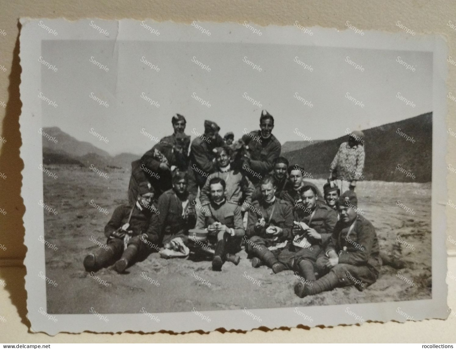 Italia Foto Militari. Salerno - Dintorni, Da Identificare. 1934.  85x60 Mm. - Guerre, Militaire