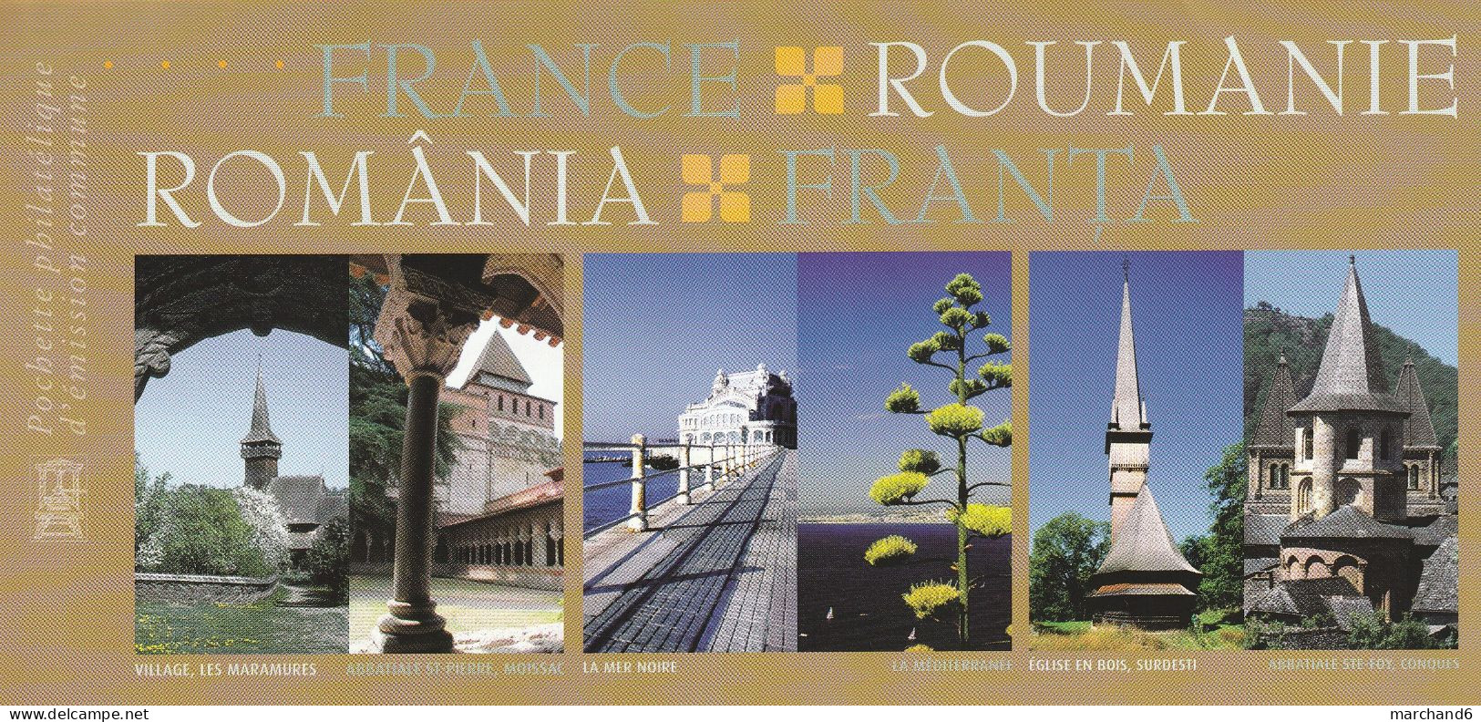 2006 France Roumanie Pochette Souvenir N°29 émissions Communes Art Contantin Brancusi N°3963/64 Et Bf 322 Neuf ** - Autres & Non Classés