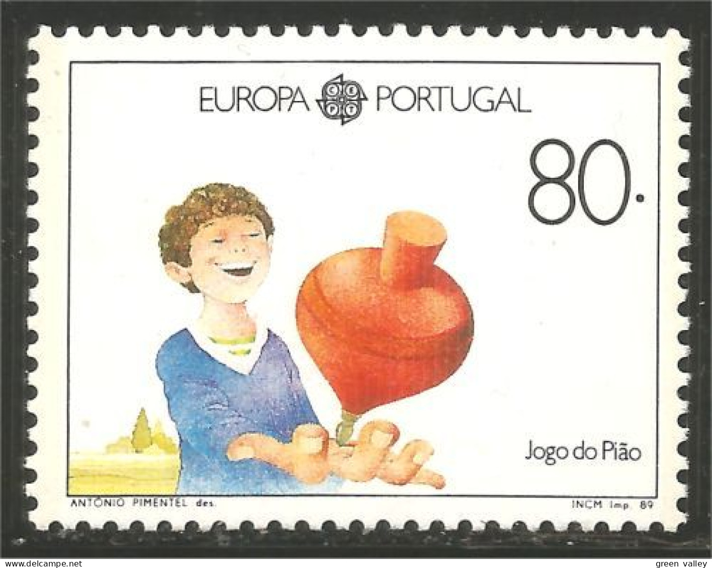 EU89-9 EUROPA-CEPT 1989 Portugal Jeux Enfants Children Games Kinderspiele MNH ** Neuf SC - 1989