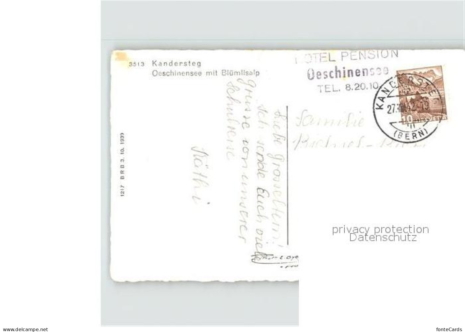 11763097 Kandersteg BE Oeschinensee Bluemlisalp Kandersteg - Sonstige & Ohne Zuordnung