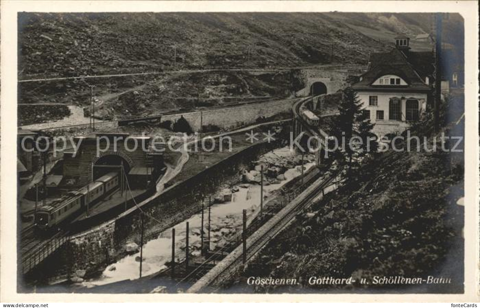 11762737 Goeschenen Gotthard Und Schoellenen Bahn Goeschenen - Sonstige & Ohne Zuordnung