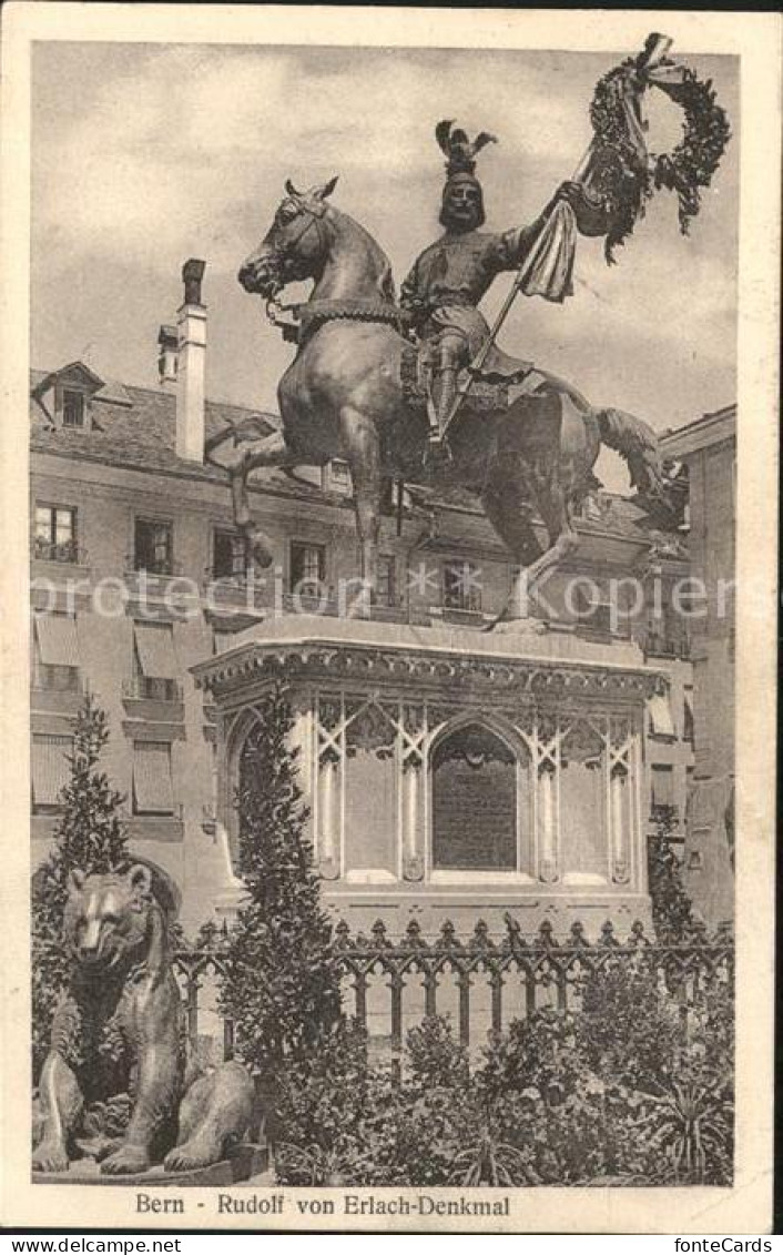 11762727 Bern BE Rufolf Von Erlach Denkmal Bern - Other & Unclassified