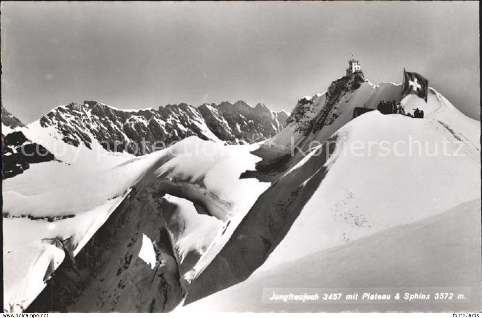 11762566 Jungfraujoch Mit Plateau Und Observatorium Jungfraujoch - Other & Unclassified