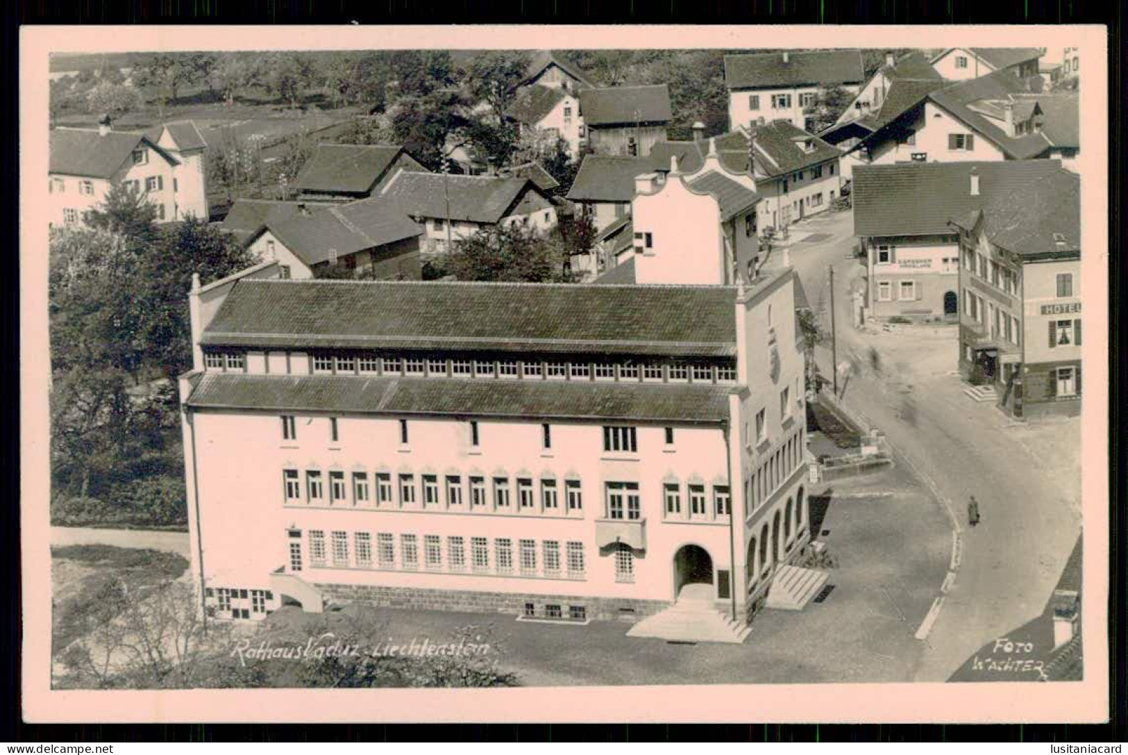 VADUZ - Rathaus. ( Foto Wachter) Carte Postale - Liechtenstein