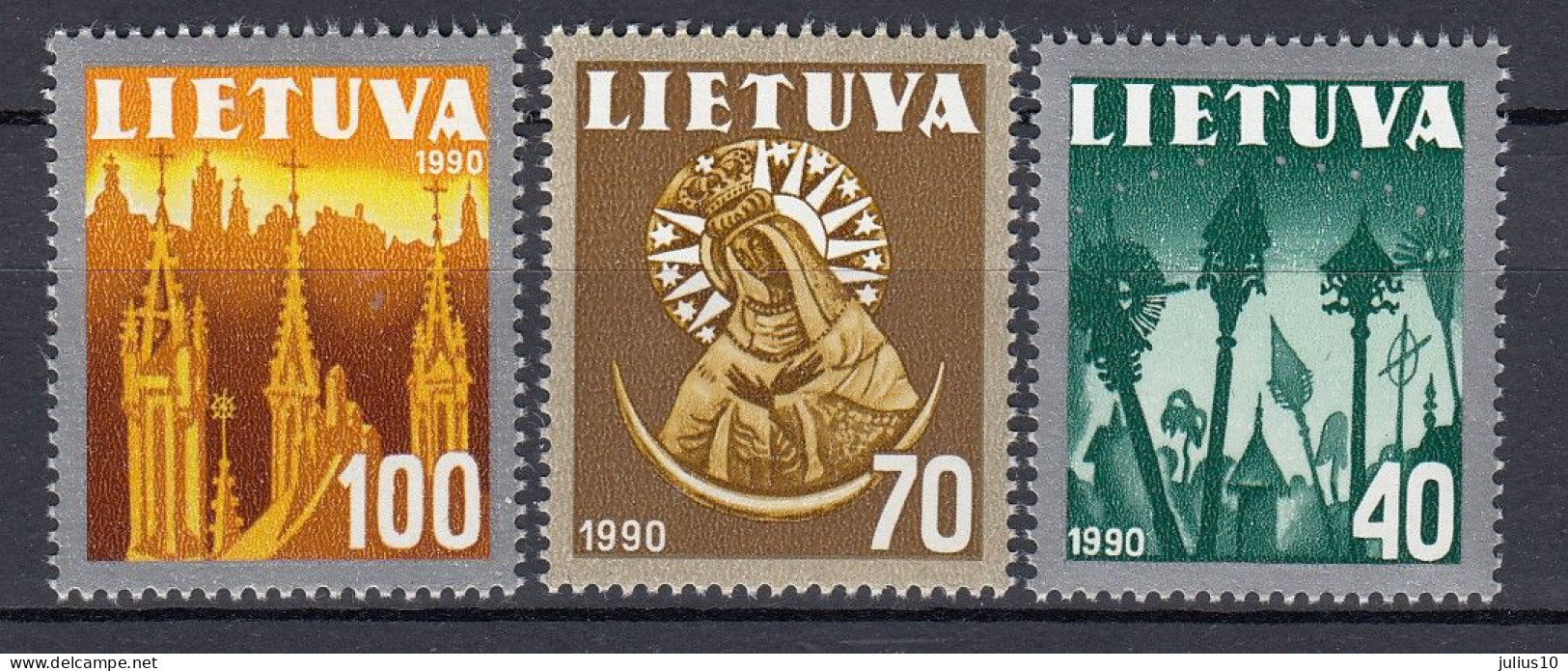 LITHUANIA 1991 National Symbols MNH(**) Mi 474-476 #Lt1170 - Litauen