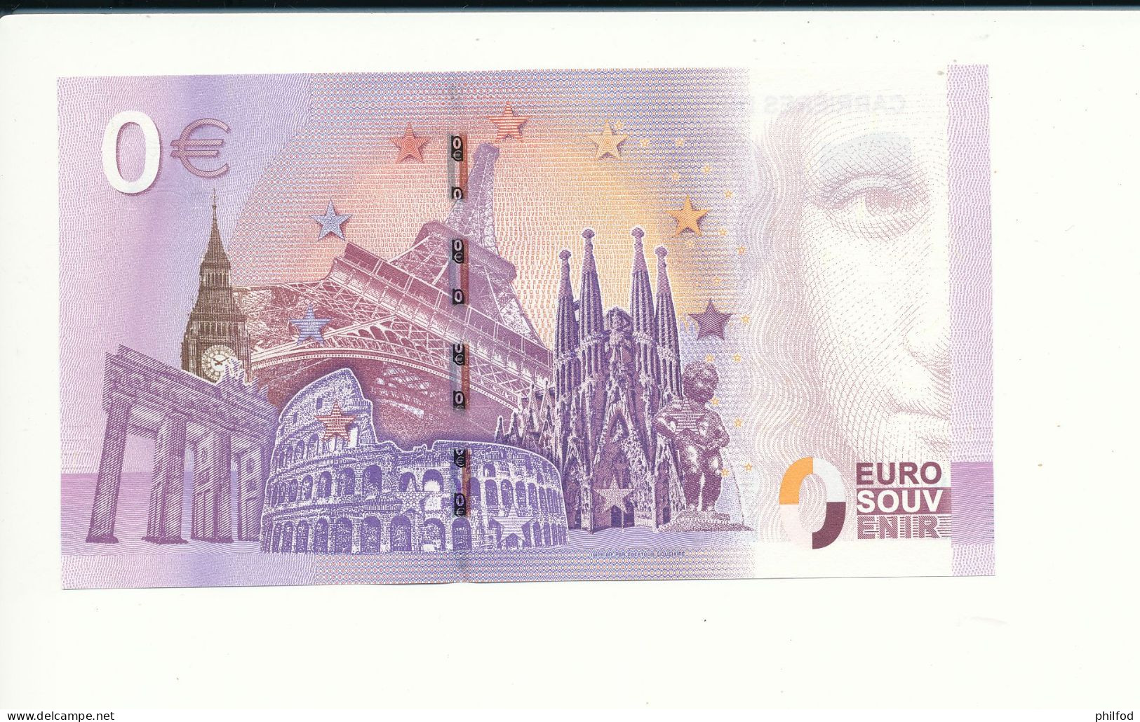 Billet Touristique  0 Euro  - CARRIÈRES DE LUMIÈRES LES BAUX-DE-PROVENCE - UEDH - 2016-2  n° 357 - Billet épuisé - Other & Unclassified