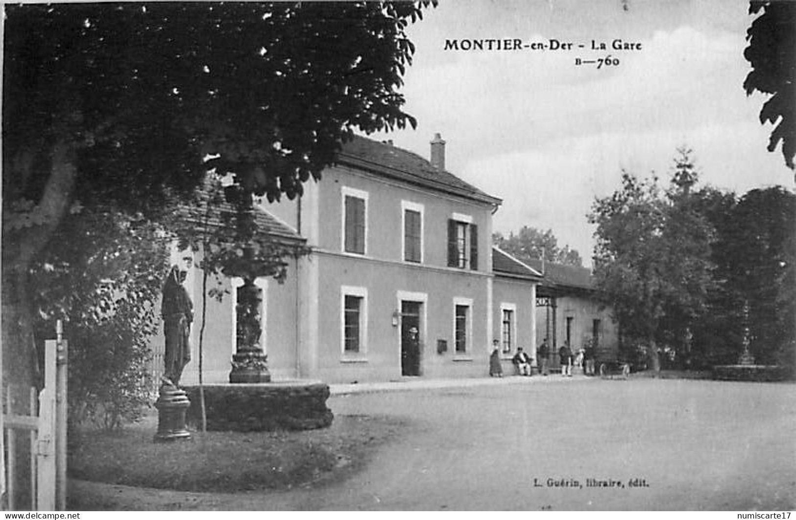 Cpa MONTIER EN DER 52 La Gare - Montier-en-Der