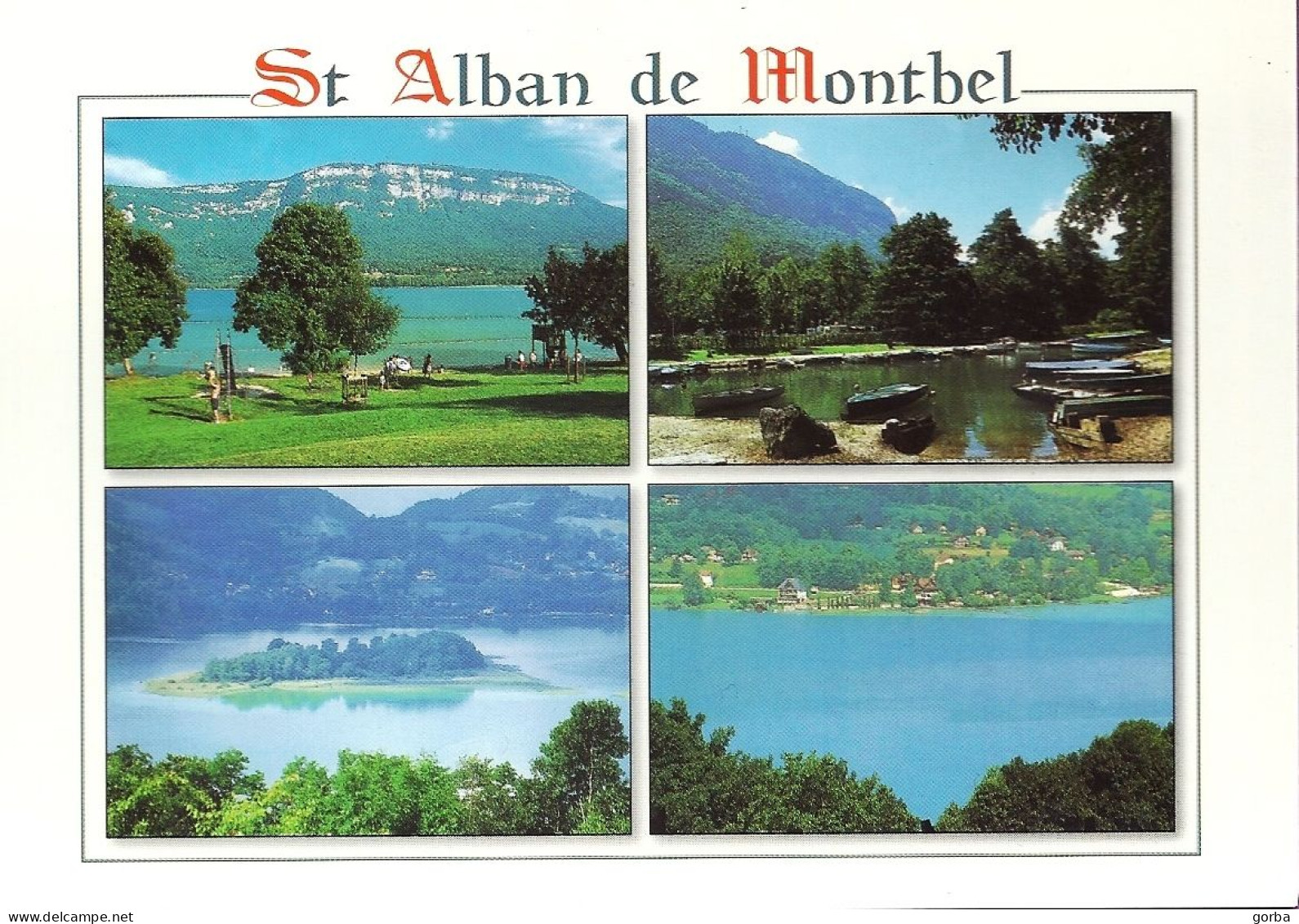 *CPM  - 73 - SAINT ALBAN DE MONTBEL - Multivue - Other & Unclassified