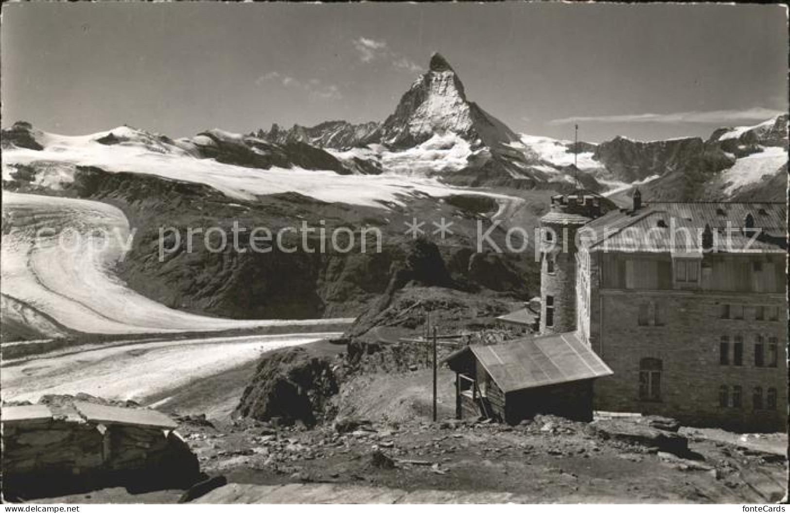 11762106 Zermatt VS Kulm-Hotel Gornergrat Matterhorn Theodul-Gornergletscher  - Altri & Non Classificati