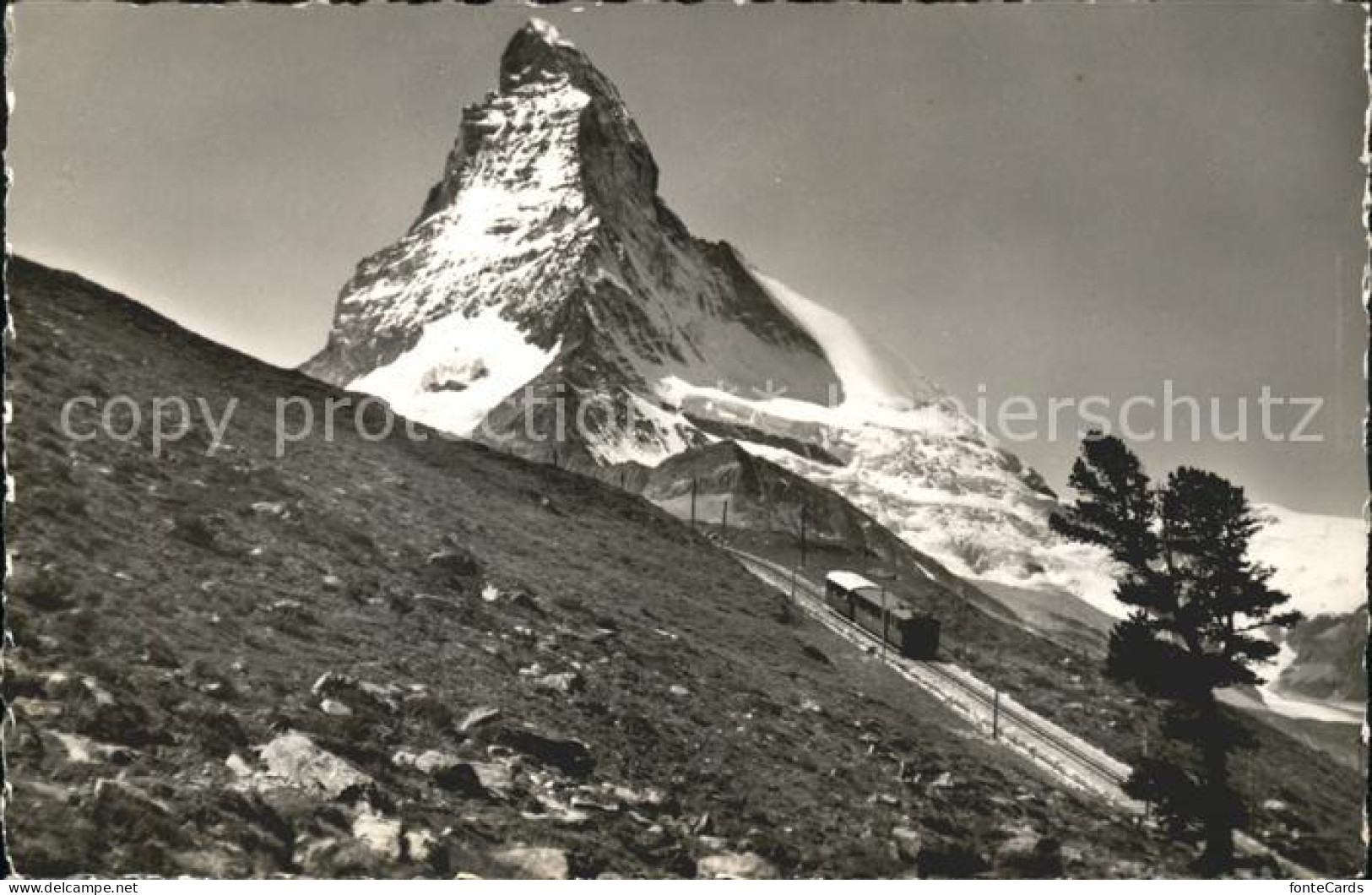 11762066 Zermatt VS Gornergrat-Bahn Riffelalp Matterhorn  - Other & Unclassified