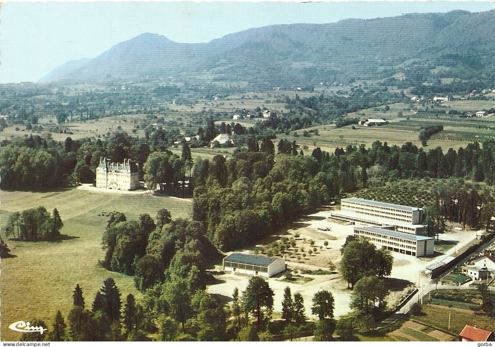 *CPM  -73 - LA MOTTE SERVOLEX - Lycée Agricole "Domaine Reinach" - Vue Aérienne - La Motte Servolex