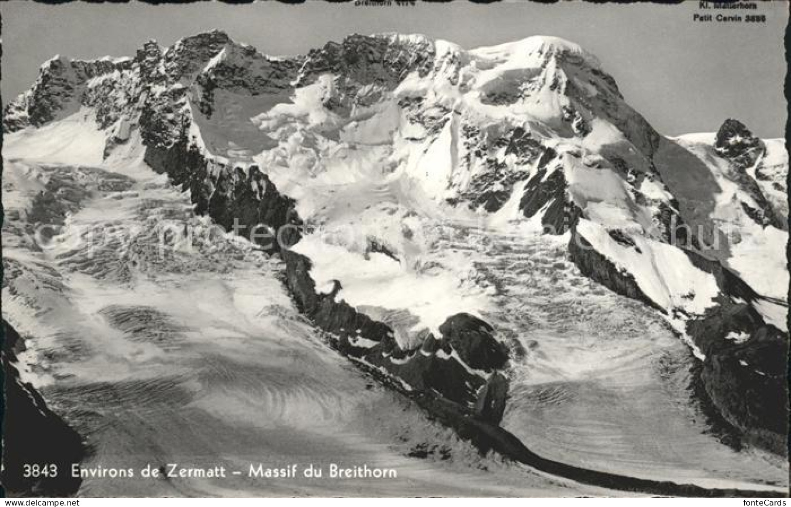 11761997 Zermatt VS Massif Breithorn  - Otros & Sin Clasificación