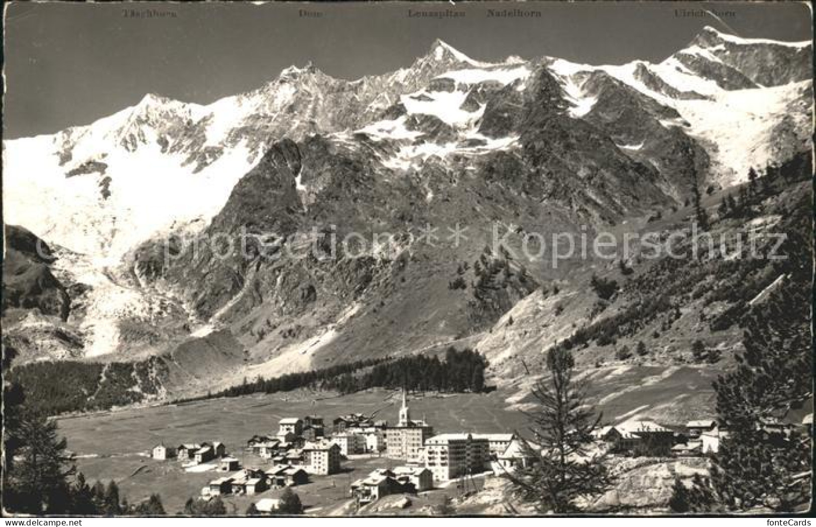 11761996 Saas-Fee Feegletscher Hohbalengletscher Saas-Fee - Otros & Sin Clasificación