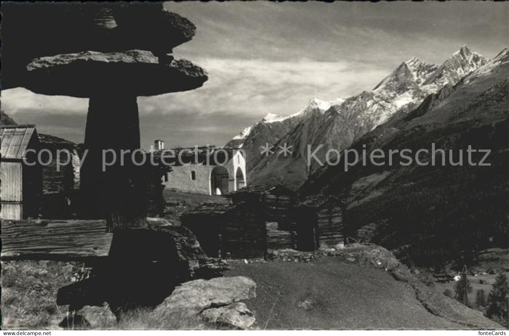 11761967 Zermatt VS Platten Mischabelgruppe  - Sonstige & Ohne Zuordnung