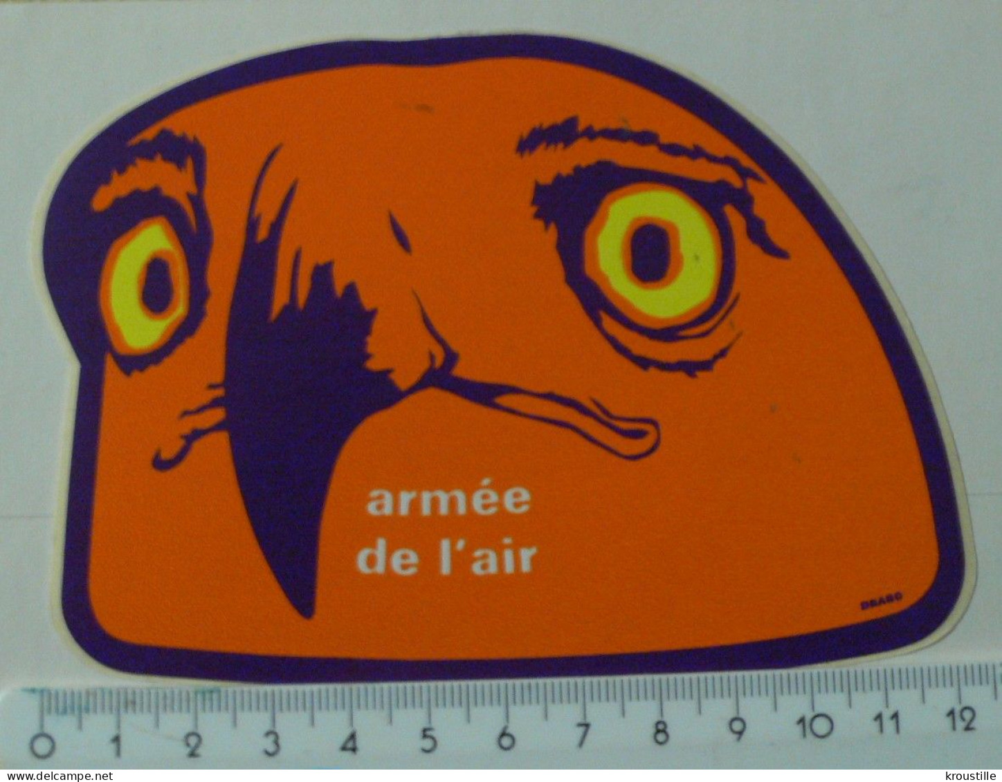 AUTOCOLLANT ARMEE DE L'AIR - THEME AIGLE - Adesivi