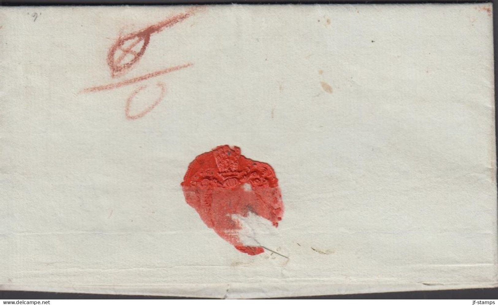 1805. DEUTSCHLAND. Fine Very Old Cover Cancelled WETZLAR + PP. Inside Dated Wetzlar 31th Jan 1805. Beautif... - JF436628 - Prephilately