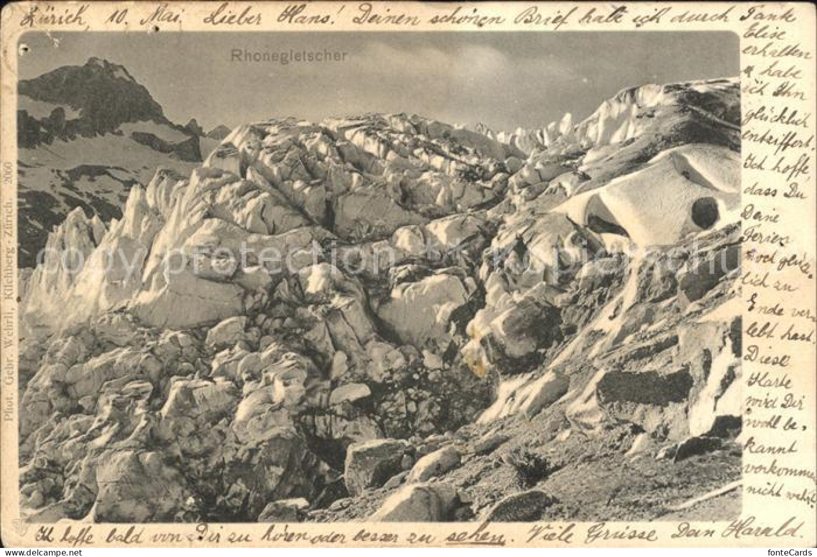11761857 Rhonegletscher Glacier Du Rhone  Rhone Rhone - Autres & Non Classés