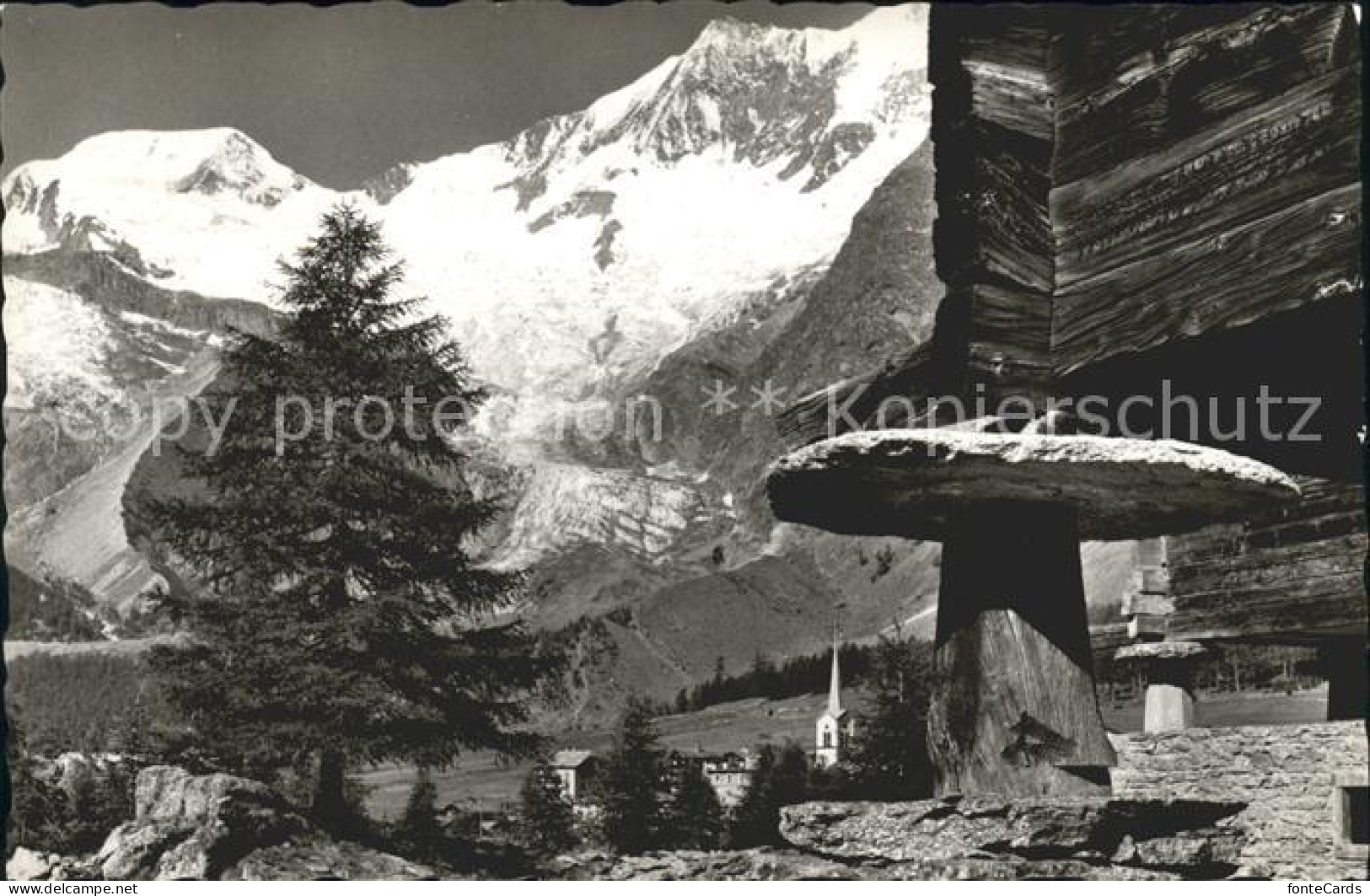 11761827 Saas-Fee Fee-Gletscher Alphubel Taeschhorn Saas-Fee - Other & Unclassified