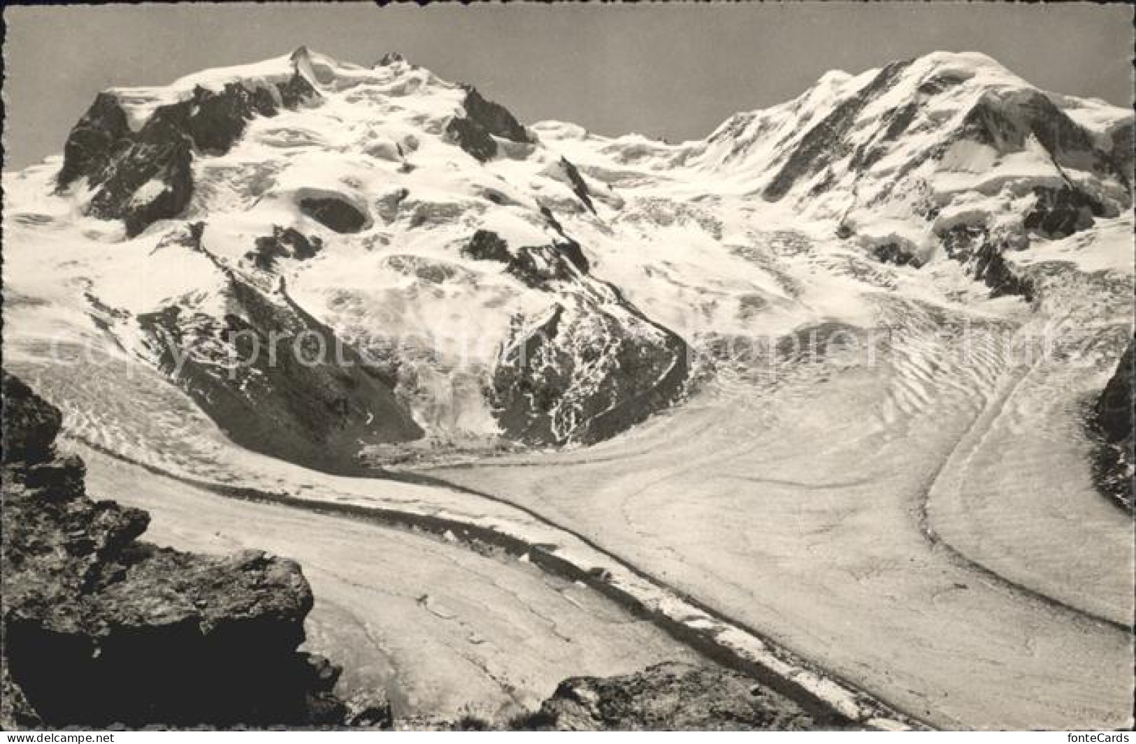 11761736 Gornergrat Zermatt Monterosa Lyskamm Gornergrat Zermatt - Andere & Zonder Classificatie