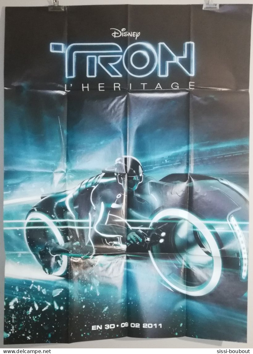 Affiche Originale De Cinéma "Tron - L'Héritage" De 2011 - Affiches & Posters