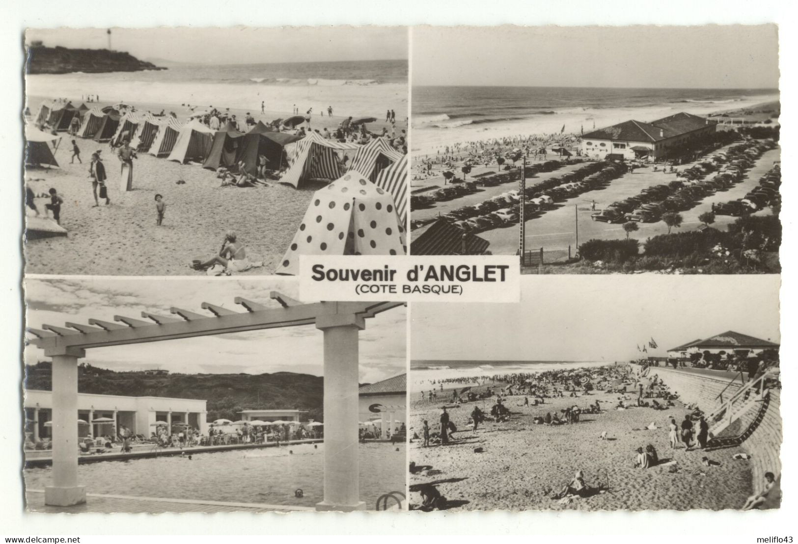 64/ CPSM - Souvenir D'Anglet - Anglet