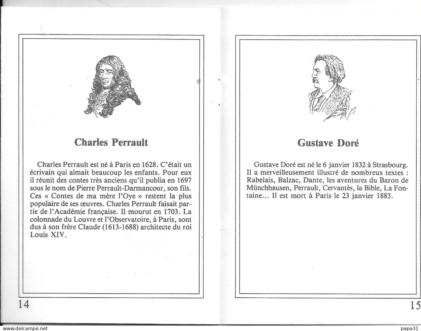 Carte Postale Livre   " LE PETIT POUCER " d'après Charles Perrault
