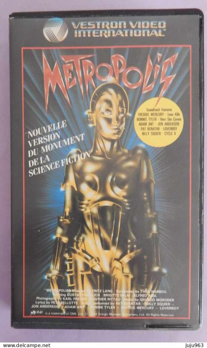 VHS "METROPOLIS" DE FRITZ LANG NEUVE - Drama