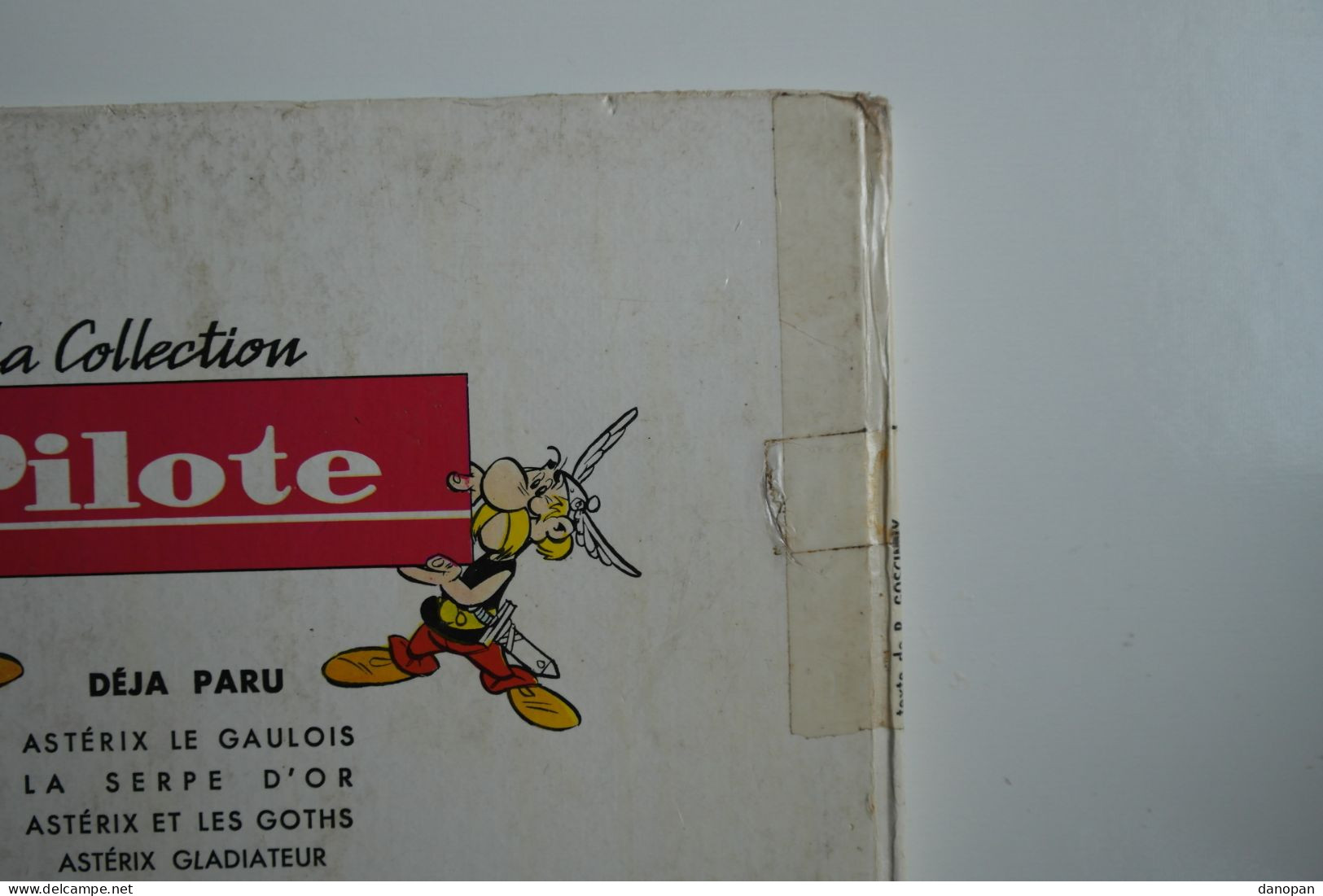 BD Asterix le gaulois collection pilote 1961 - Voir photos et descriptifs avant d'enchérir