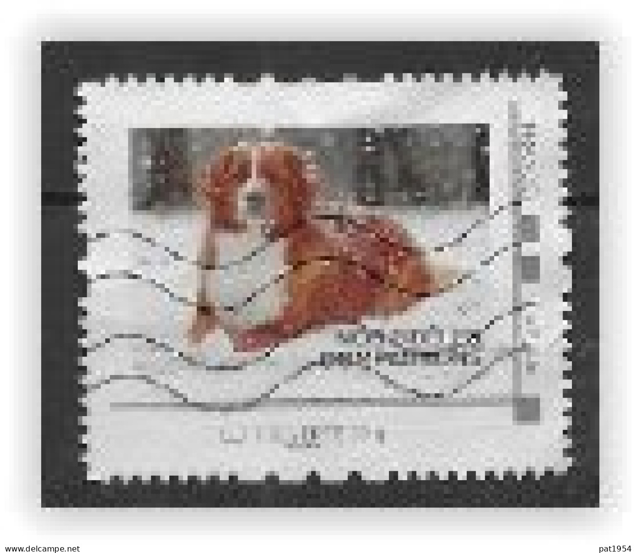 France Timbre Personnalisé Oblitéré Chien - Used Stamps