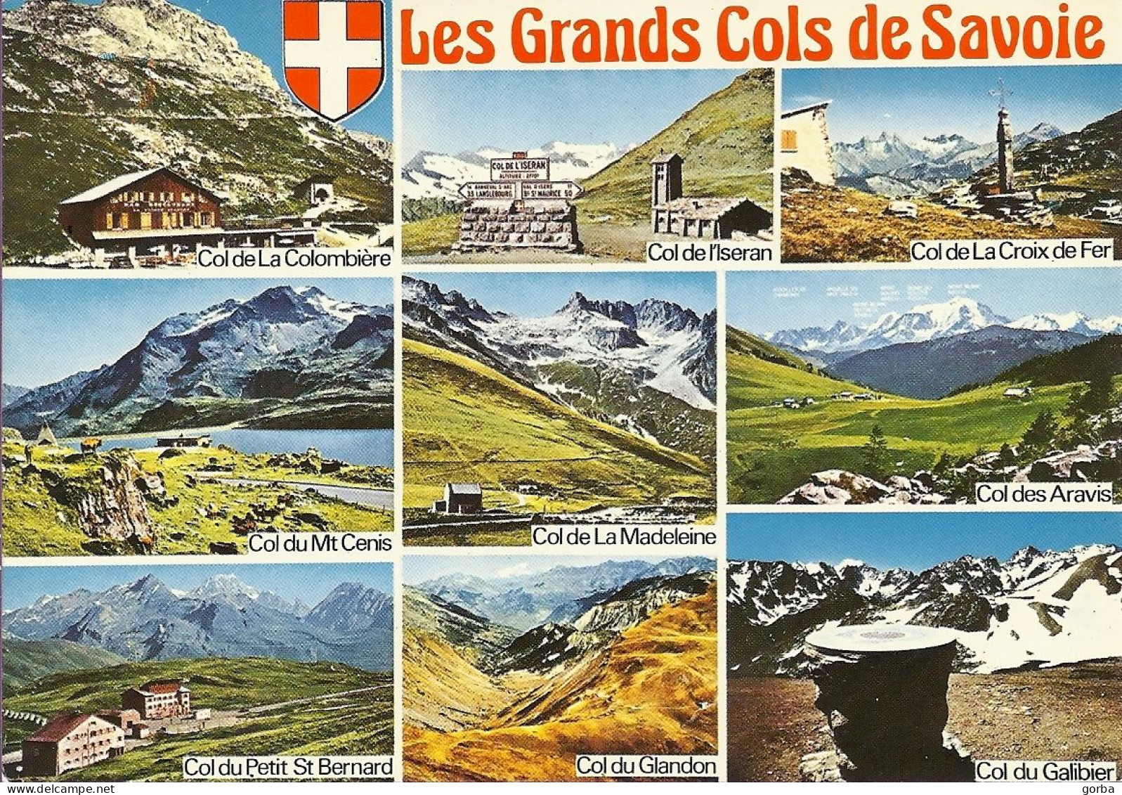 *CPM - 73 - Les Grands Cols De Savoie - Multivues - Other & Unclassified