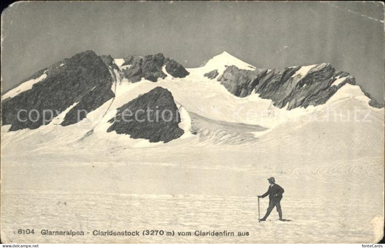 11758776 Glarus Kanton Claridenstock Vom Claridenfirn Glarus - Sonstige & Ohne Zuordnung