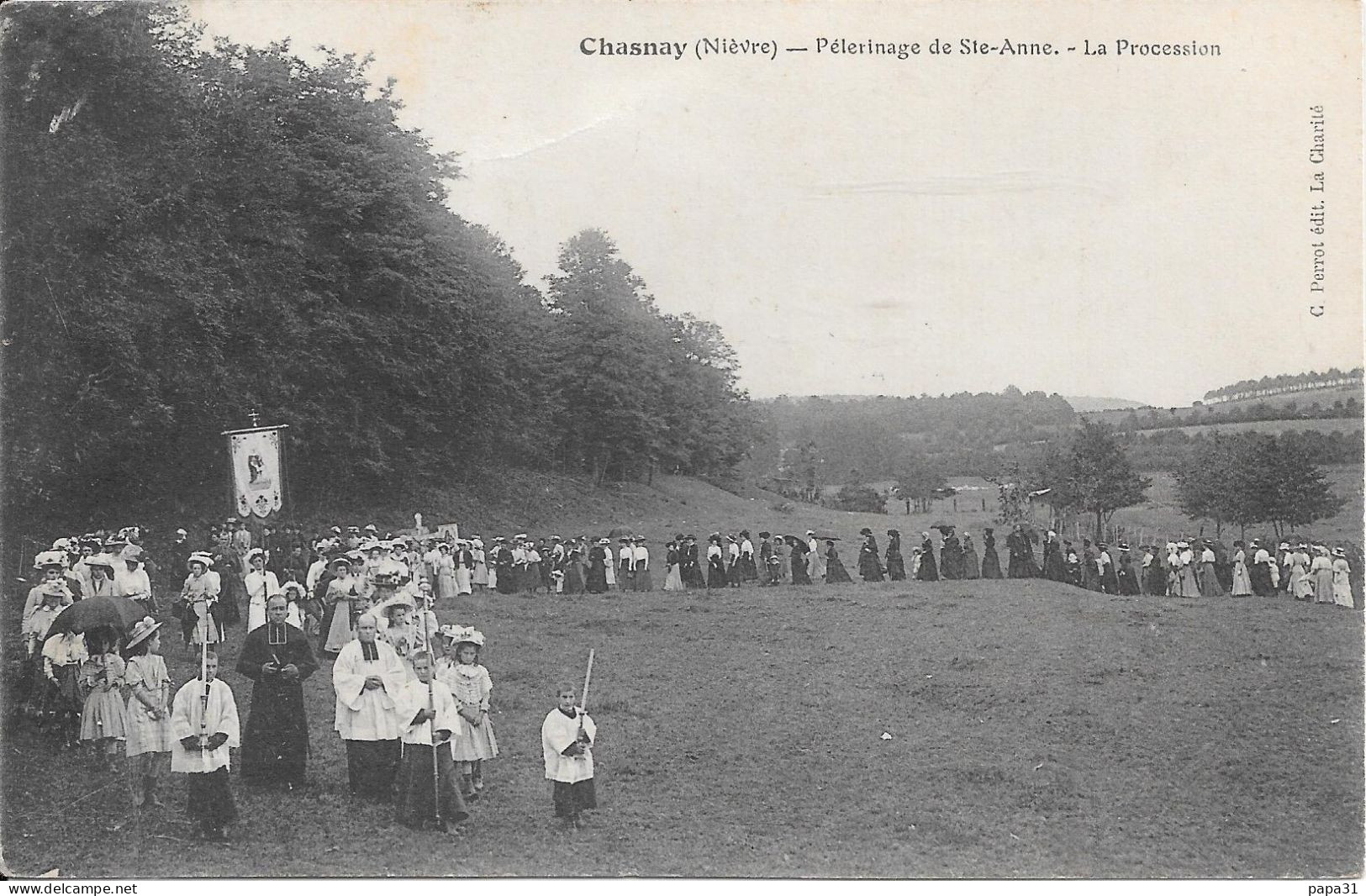 CHASNAY - Pélerinage De Ste-Anne - La Procession - Otros & Sin Clasificación