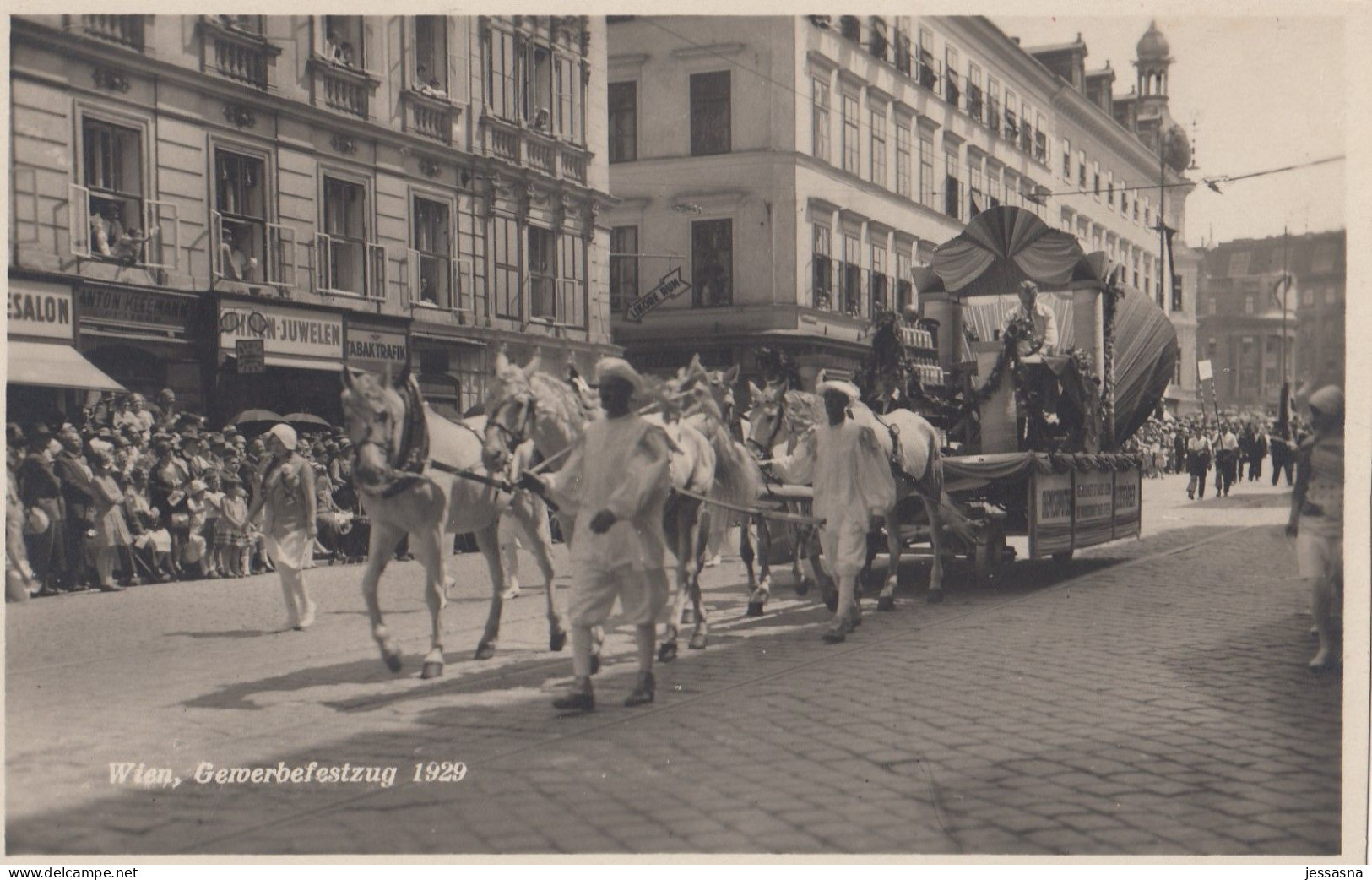 AK - Wien I (Albertina) - Gewerbefestzug 1929 - Andere & Zonder Classificatie