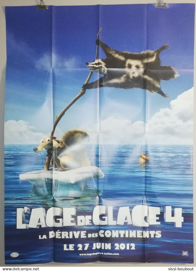Affiche Originale De Cinéma "l'Age De Glace 4" De 2012 - Afiches & Pósters