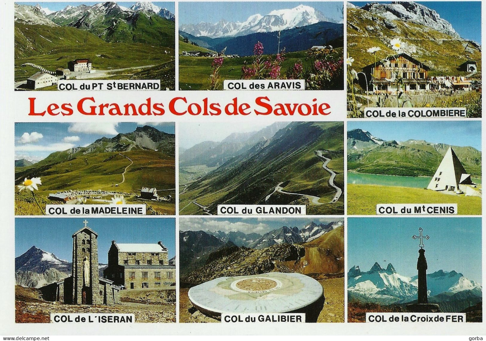 *CPM - 73 - Les Grands Cols De SAVOIE - - Other & Unclassified