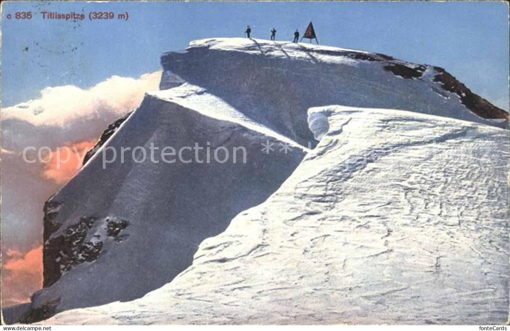 11758637 Titlis Engelberg Spitze Bergsteiger Engelberg - Andere & Zonder Classificatie