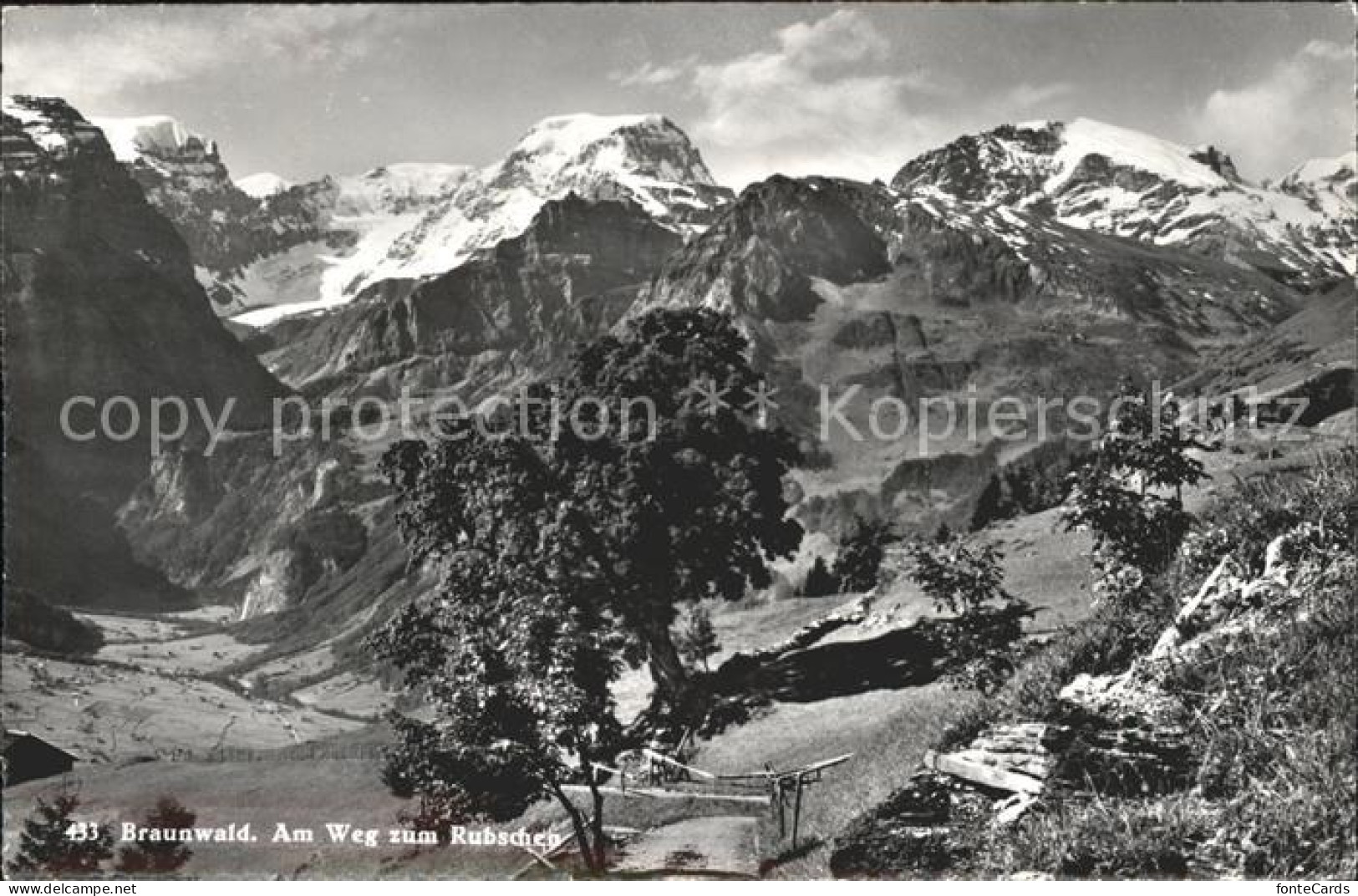 11758616 Braunwald GL Weg Zum Rubschen Braunwald - Altri & Non Classificati