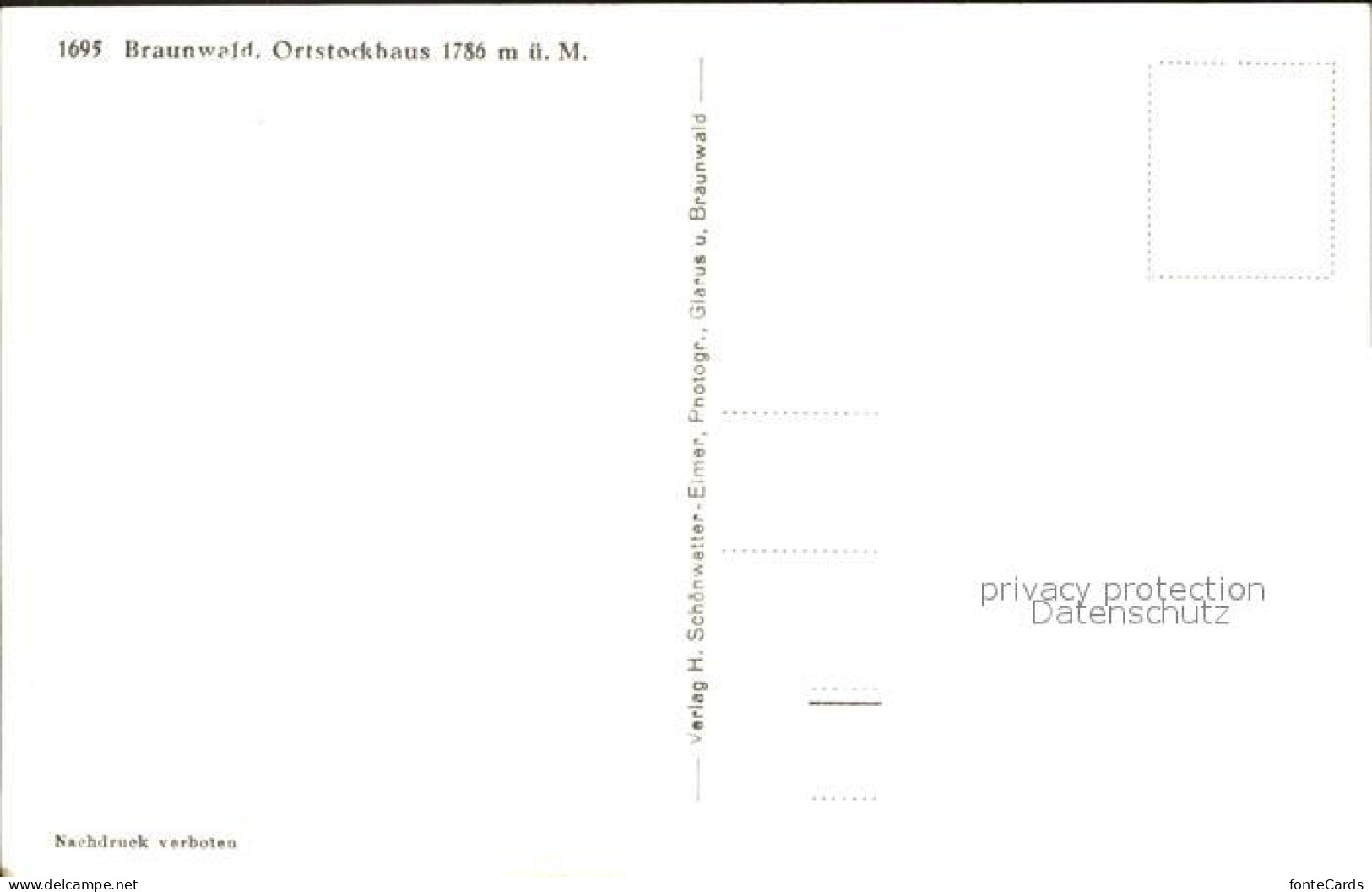 11758577 Braunwald GL Ortstockhaus Skigebiet Braunwald - Other & Unclassified