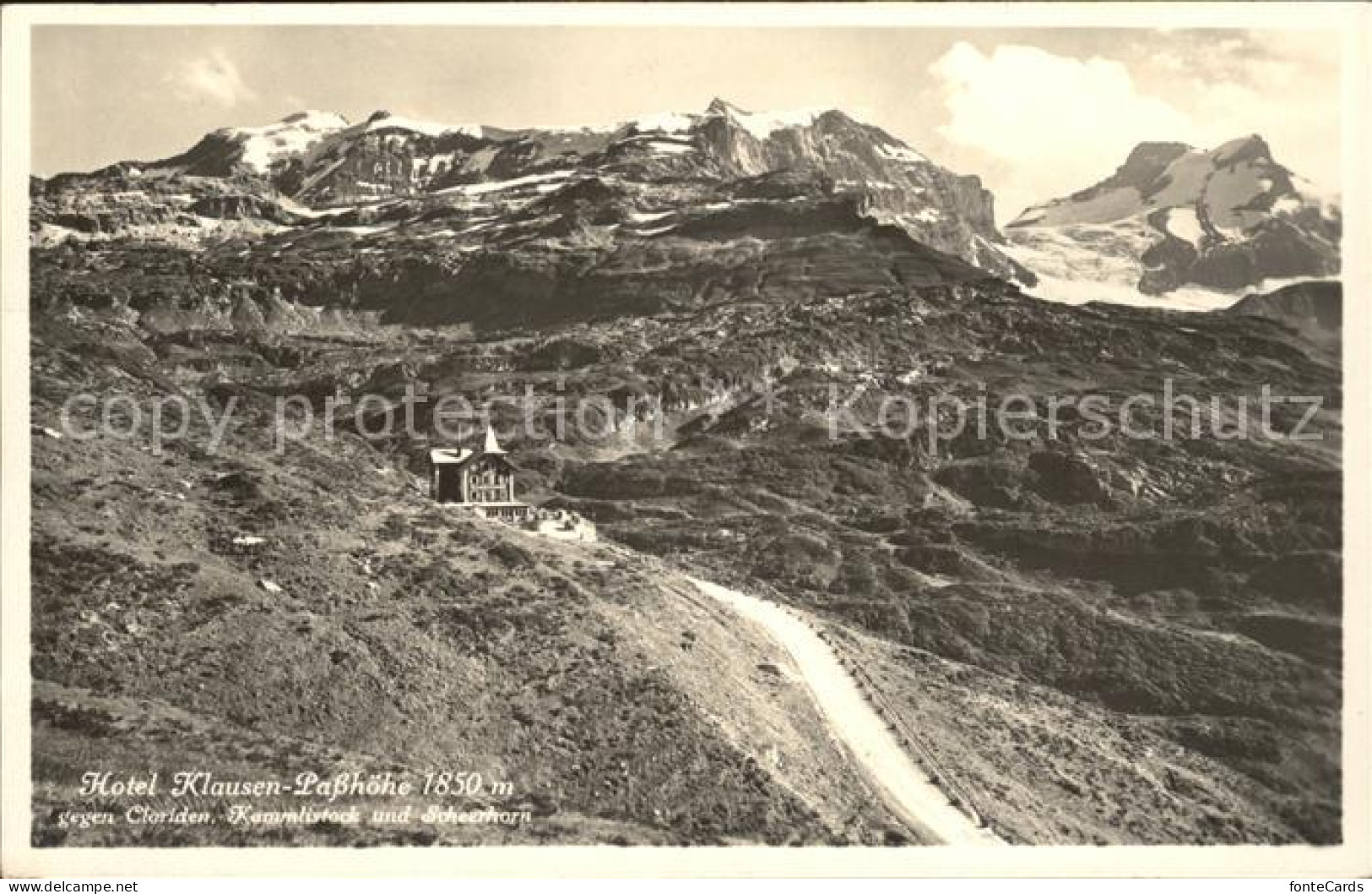 11758567 Klausenpass Hotel Passhoehe Klausenpass - Andere & Zonder Classificatie