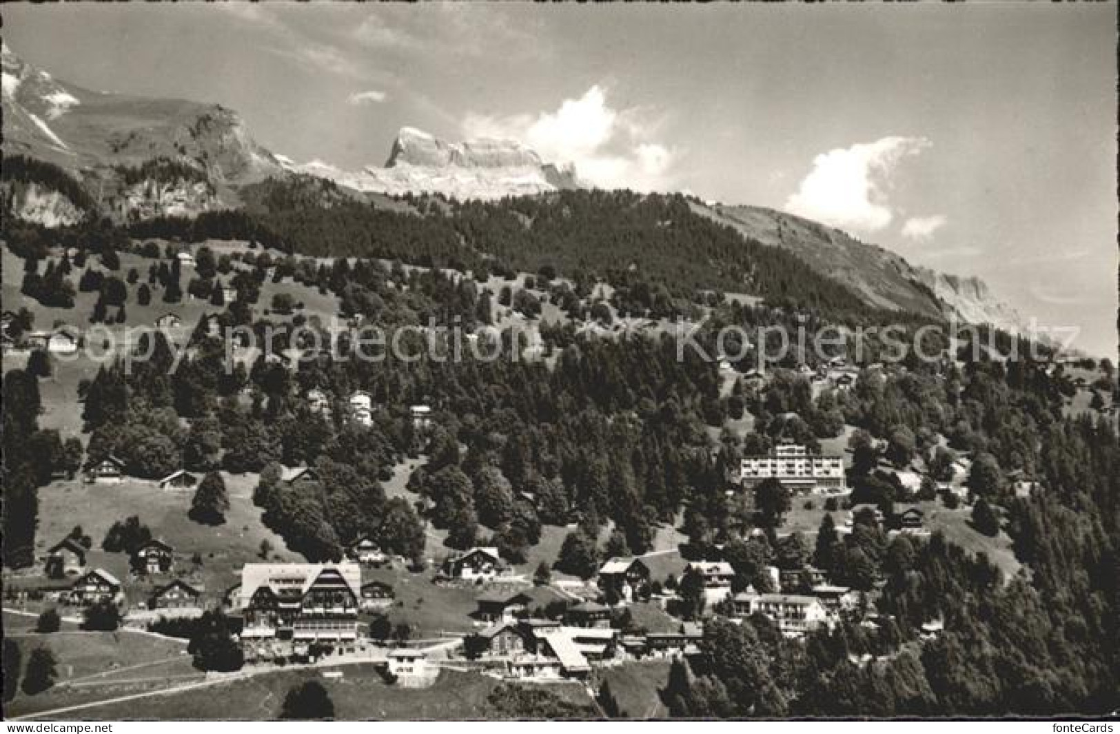 11758556 Braunwald GL Fliegeraufnahme Braunwald - Andere & Zonder Classificatie