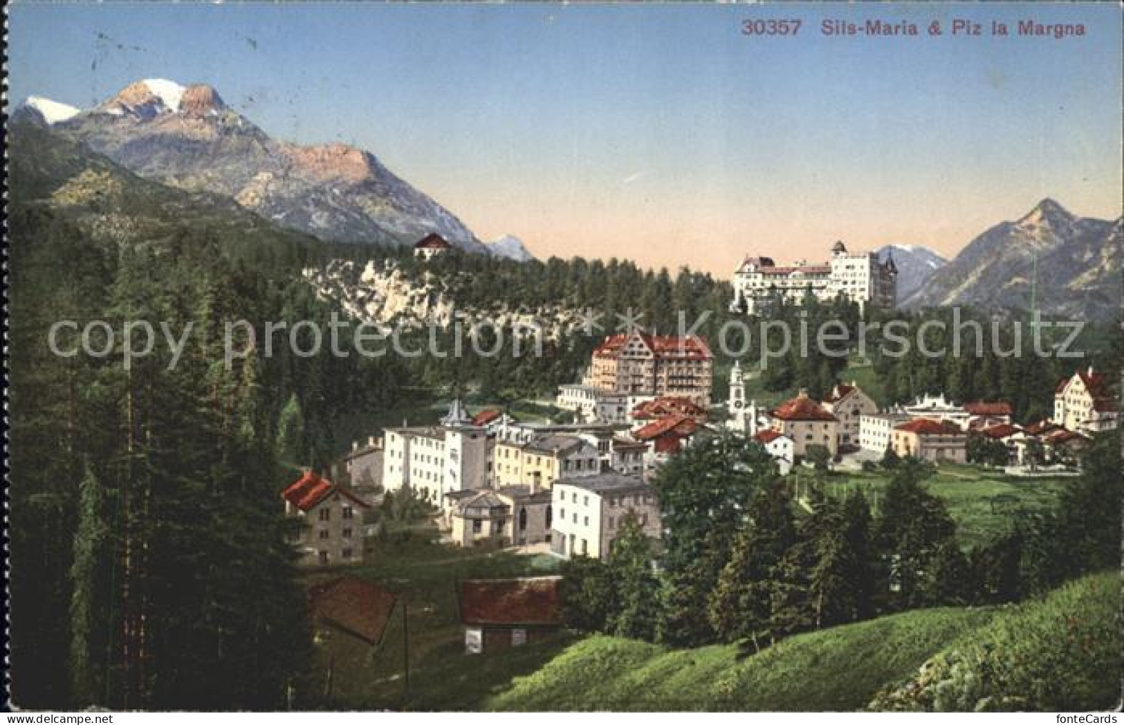 11758526 Sils Maria Graubuenden Piz La Margna Sils/Segl Maria - Other & Unclassified