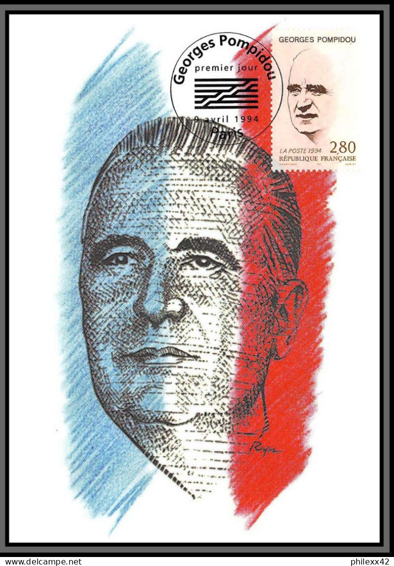 57530/ Carte maximum (card) France Année 1994 N°2854/2917 49 cartes différentes état superbe édition CEF