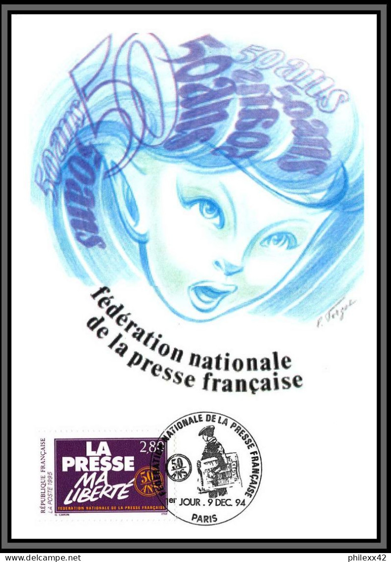 57530/ Carte maximum (card) France Année 1994 N°2854/2917 49 cartes différentes état superbe édition CEF