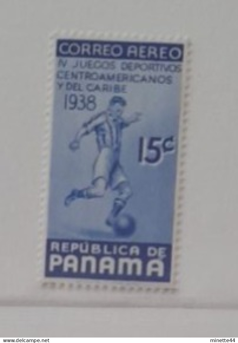 PANAMA 1938  MNH** FOOTBALL FUSSBALL SOCCER CALCIO VOETBAL FUTBOL FUTEBOL FOOT FOTBAL - Unused Stamps