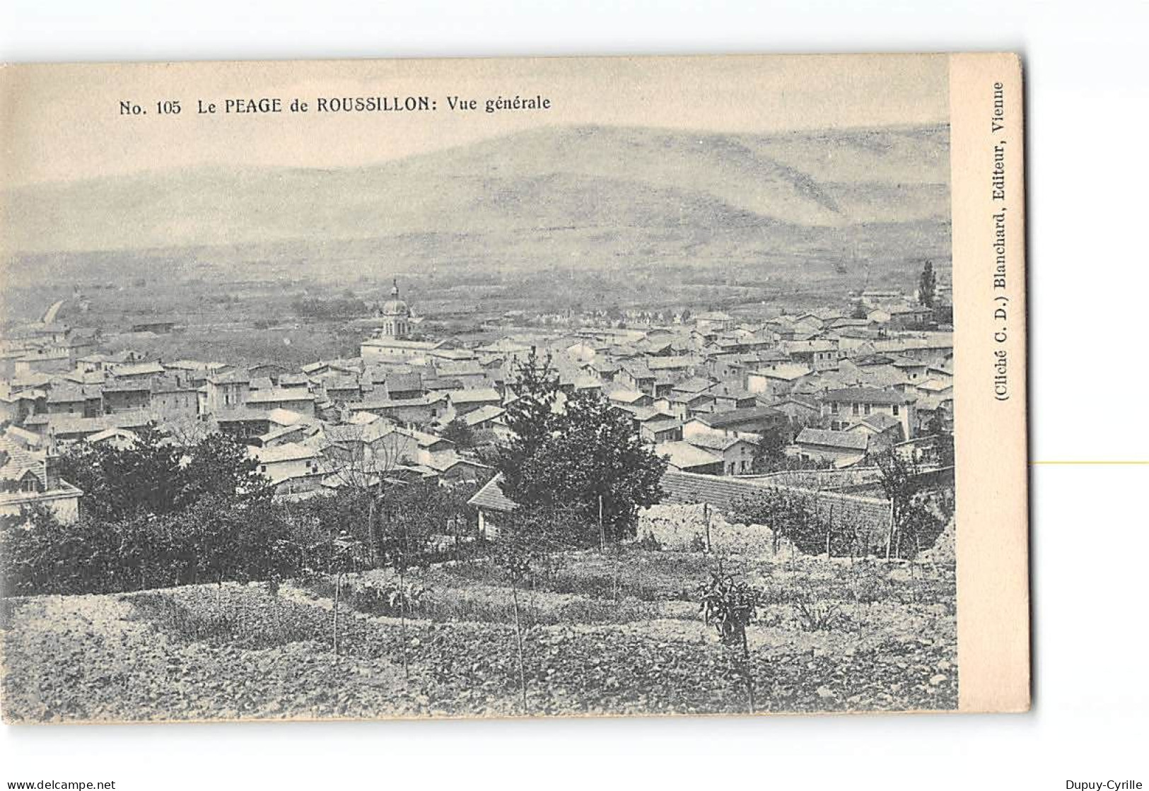 LE PEAGE DE ROUSSILLON - Vue Générale - Très Bon état - Sonstige & Ohne Zuordnung