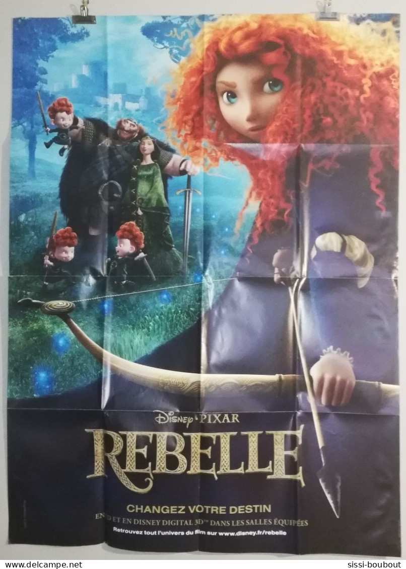 Affiche Originale De Cinéma "Rebelle" De 2012 - Plakate & Poster