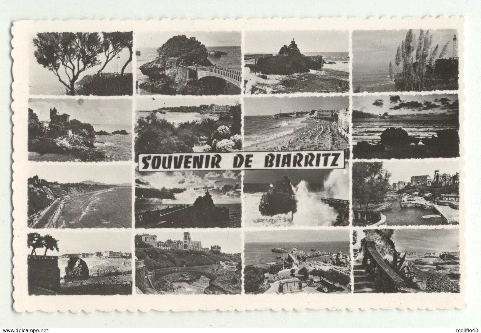 64/ CPSM - Biarritz - Souvenir - Biarritz