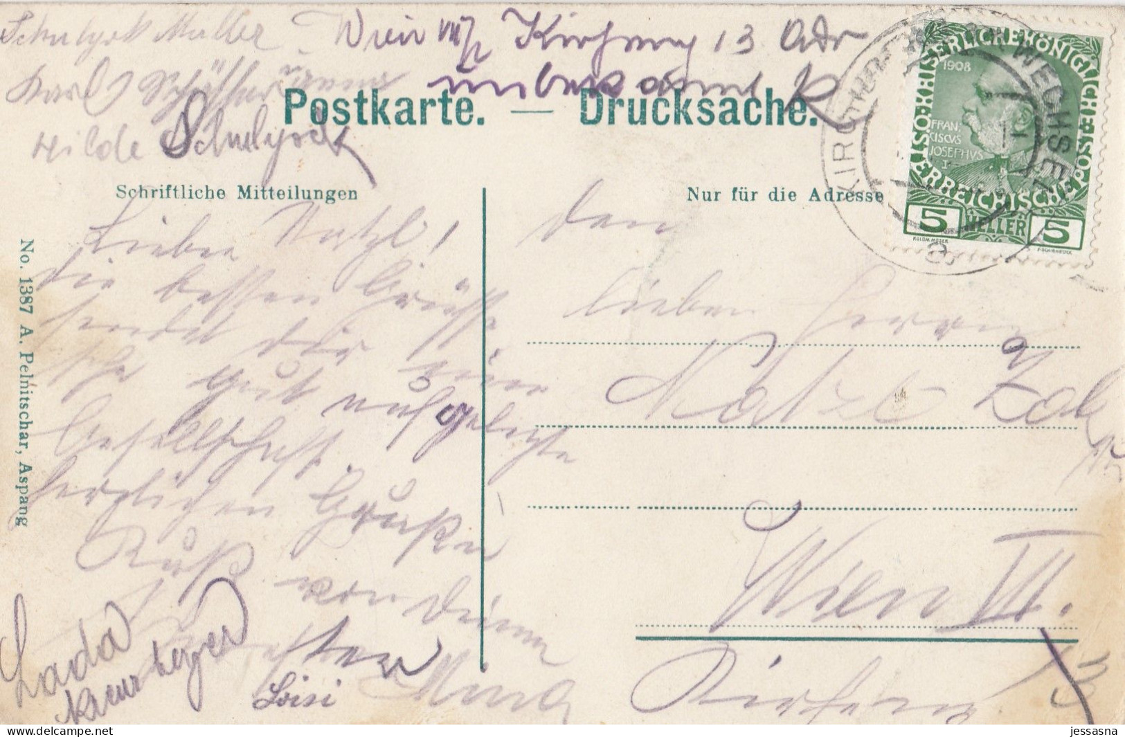 AK - St. Corona Bei Kirchberg Am Wechsel - Alte Ortsansicht - 1910 - Wechsel